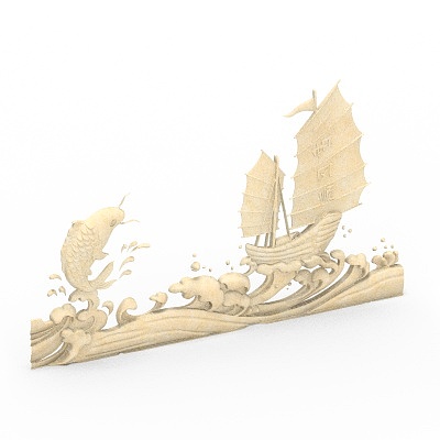 Chinese carved combination