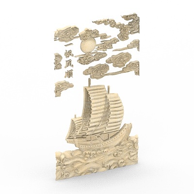 Chinese carved combination