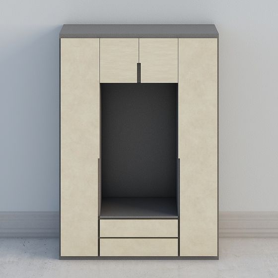 City Window Cabinet 3D model