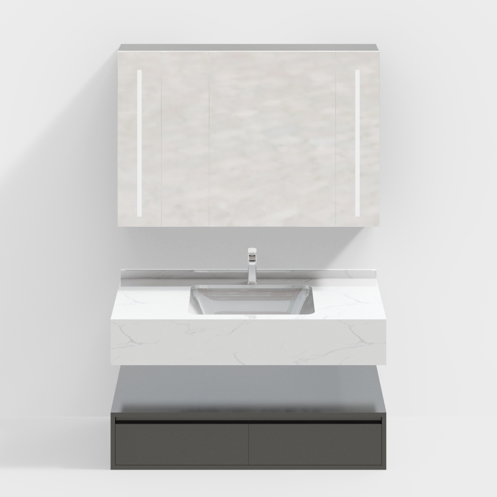 Mobile da Bagno Lakeside Yunlu 2880 1200