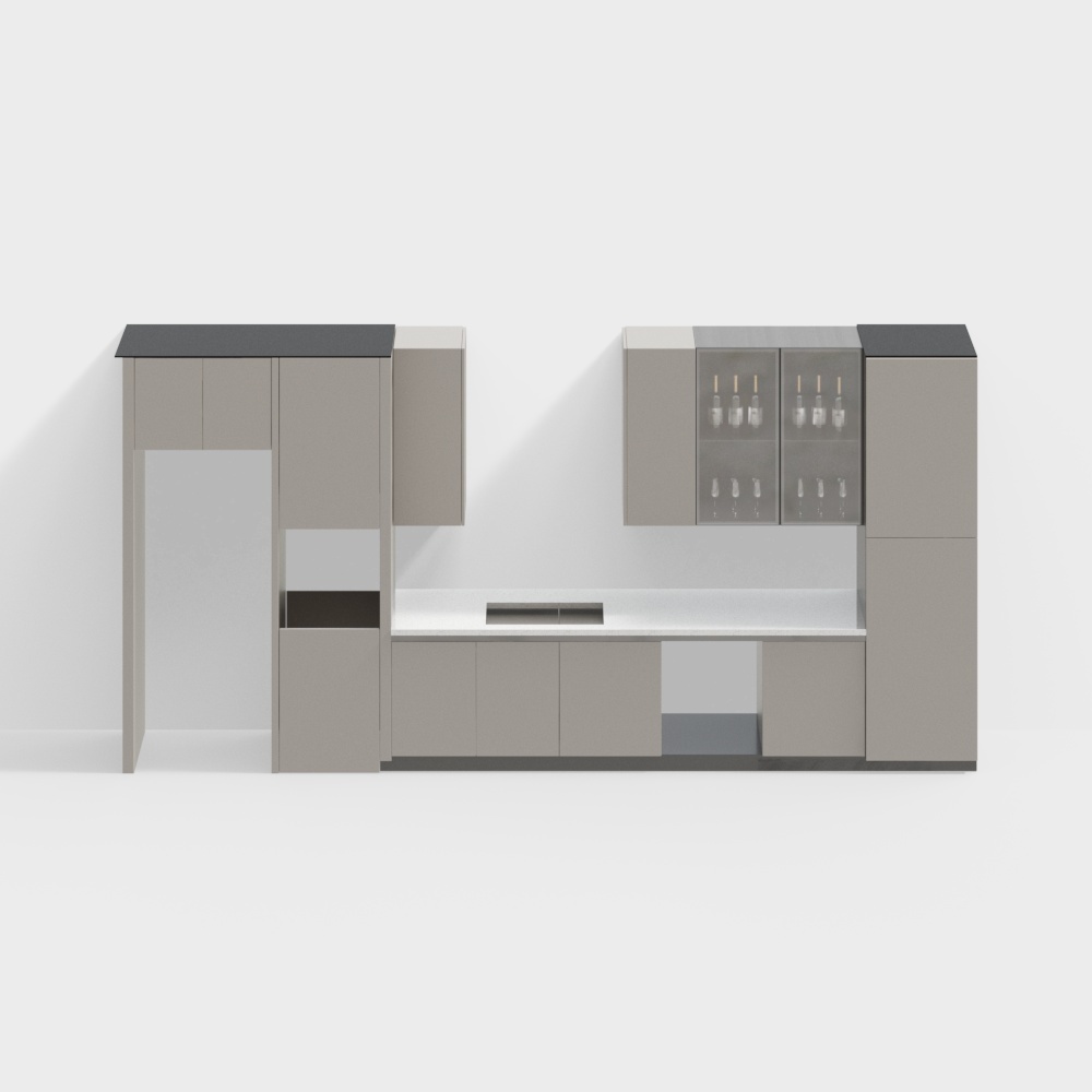 Moderne Küchenschränke - WX (2)