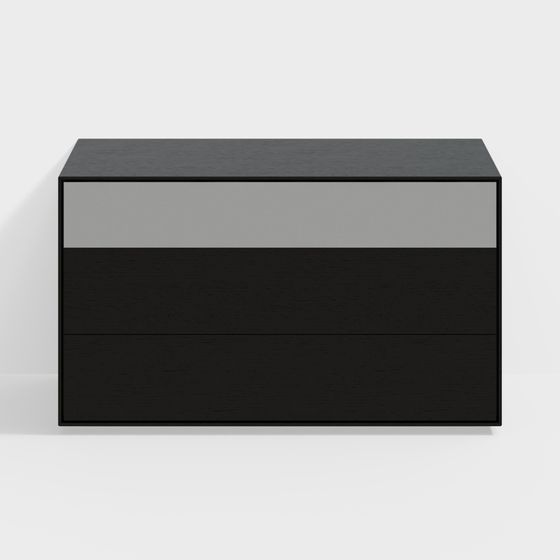 Urban Window Nightstand 3D model