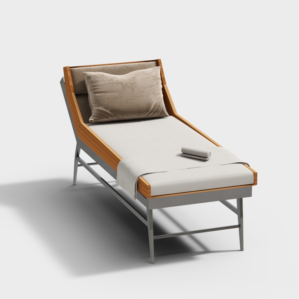 Letto per ufficio moderno ospedaliero