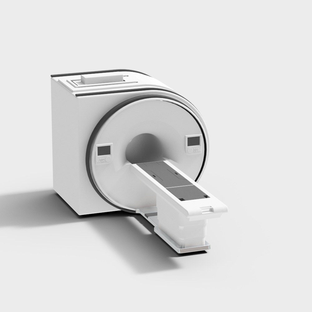 High-Detail CT Scan 3D Model for Medical Applications