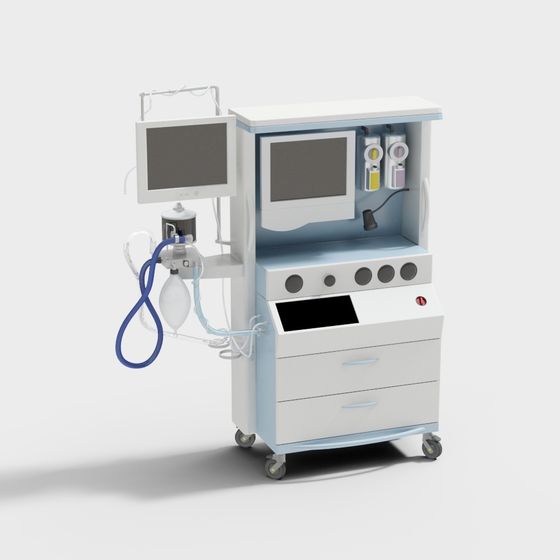 ICU Multifunctional Workstation 3D model