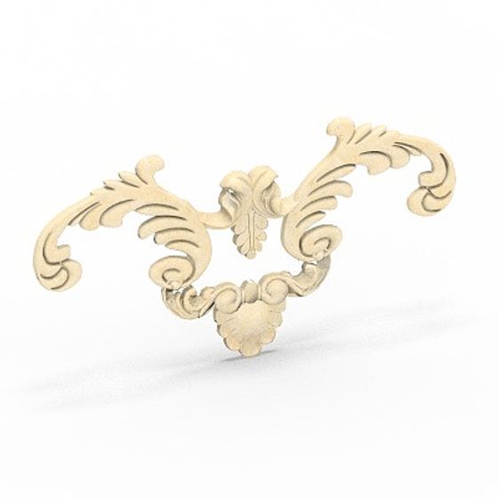 Victorian Scroll 3D model for Classic Aesthetic