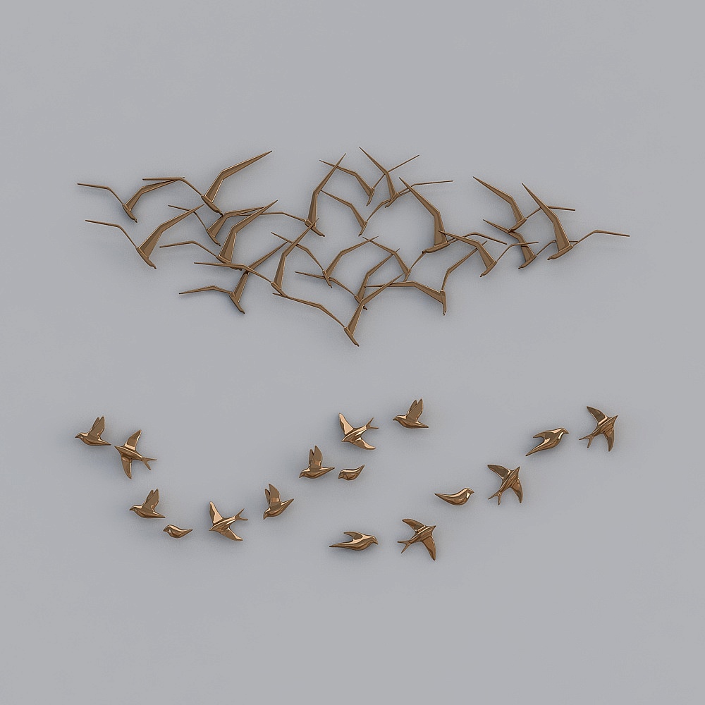 Chinese birds wall decoration