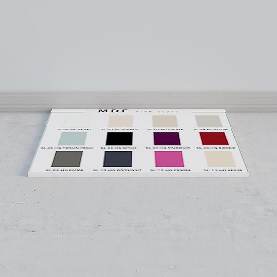MDF High Gloss Palette 3D model