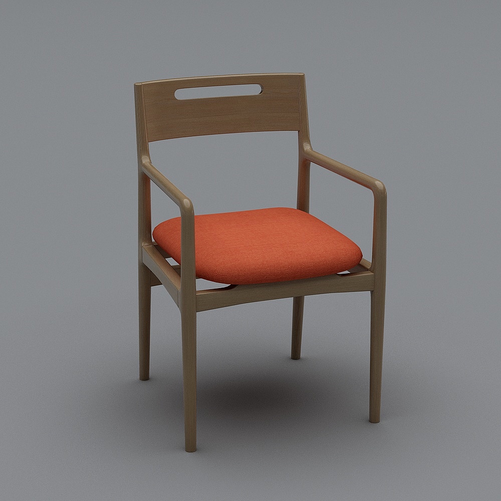 Sedia da Lettura 162 - Giallo Chiaro Arancione