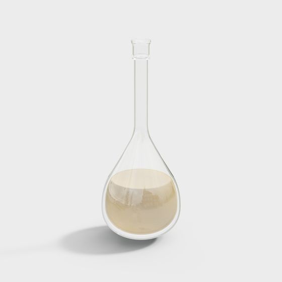 Laboratory Flask 3D Model