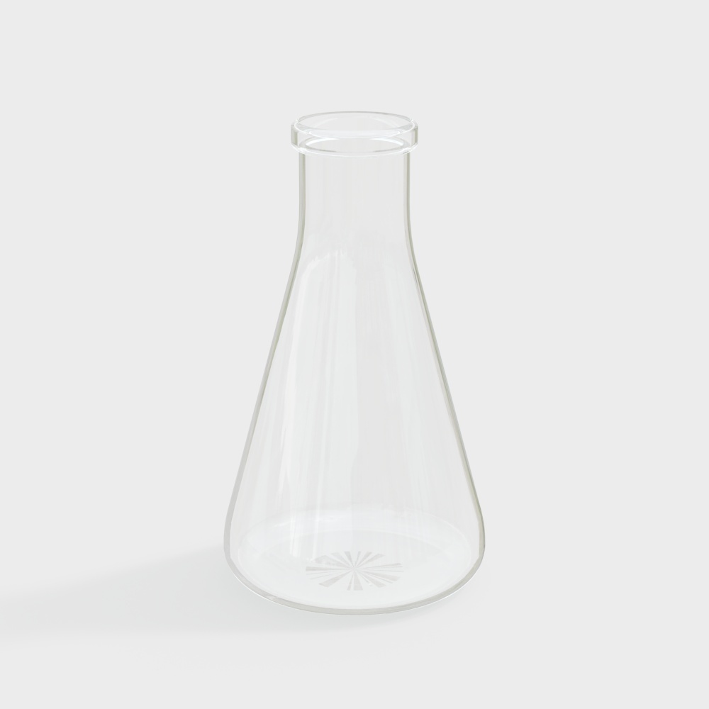 実験室用中サイズのエルレンマイヤーフラスコ