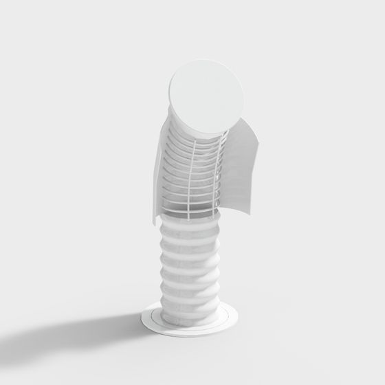 Spiral Tower 3D model