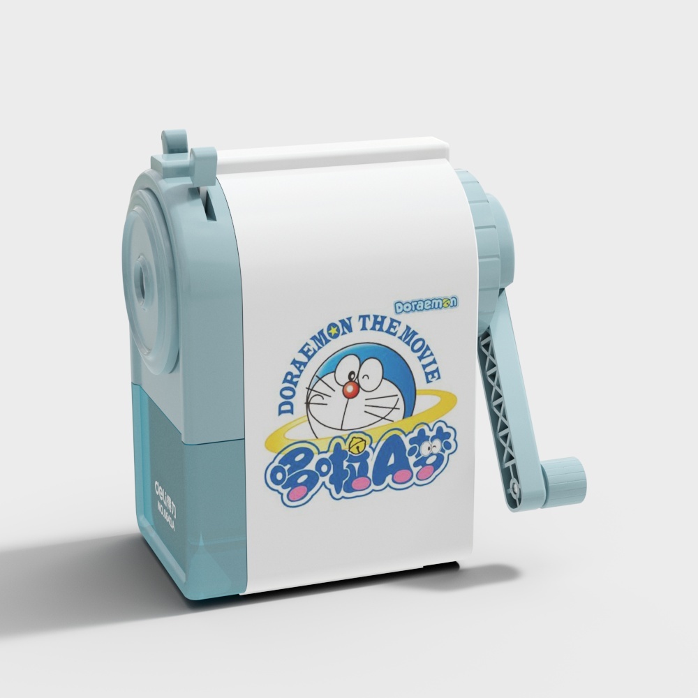 Doraemon Pencil Sharpener 3D model