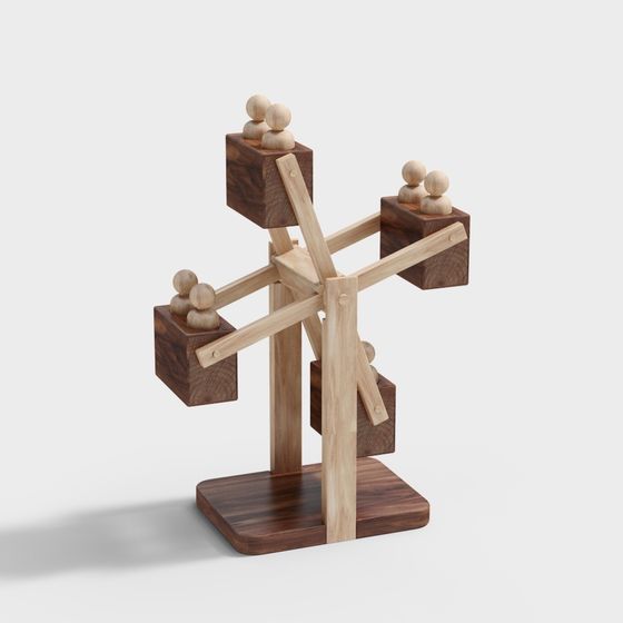 Balance Wheel 3D model