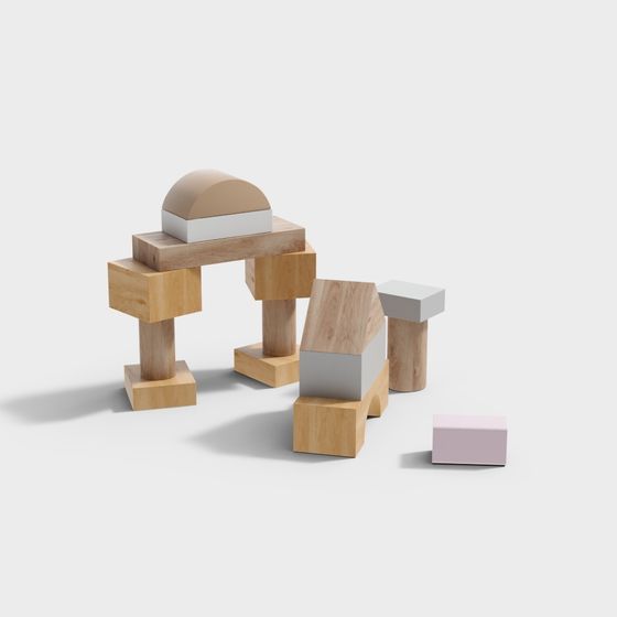 木製積木玩具
