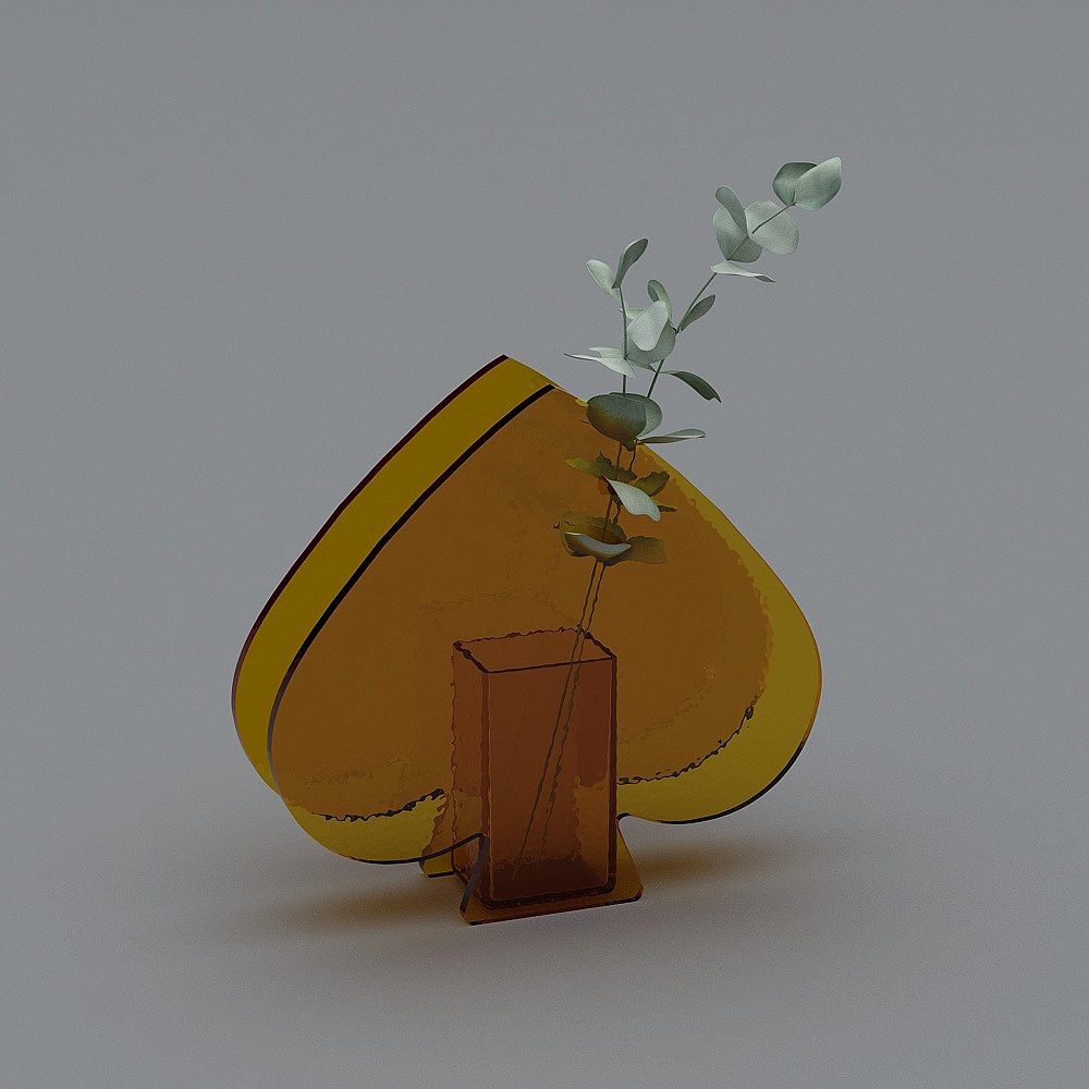 Modern swing combination - peach-shaped pendulum