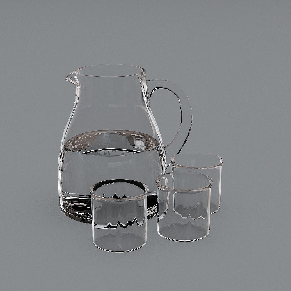 Accessoires d'eau transparents