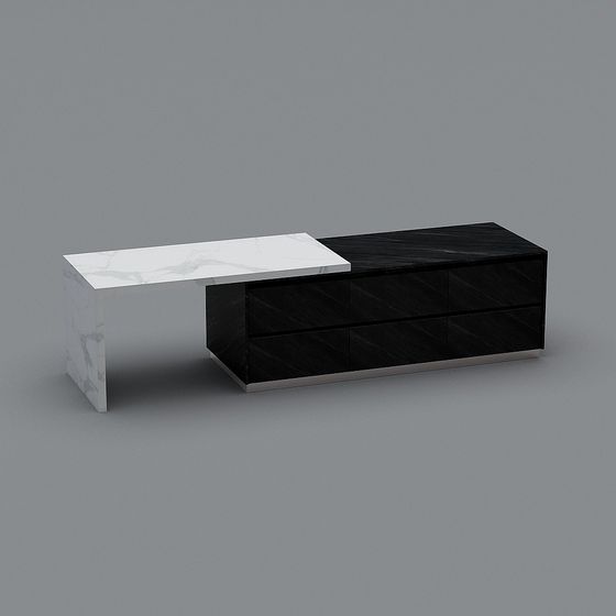 Urban Minimalist TV Cabinet 3D model