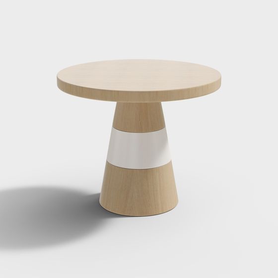 Stylish Round Table 3D model Design