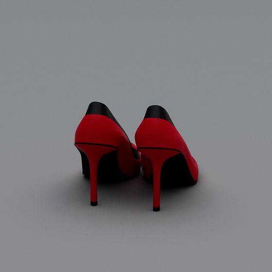 High Heels 3D Model for Fashion Enthusiasts