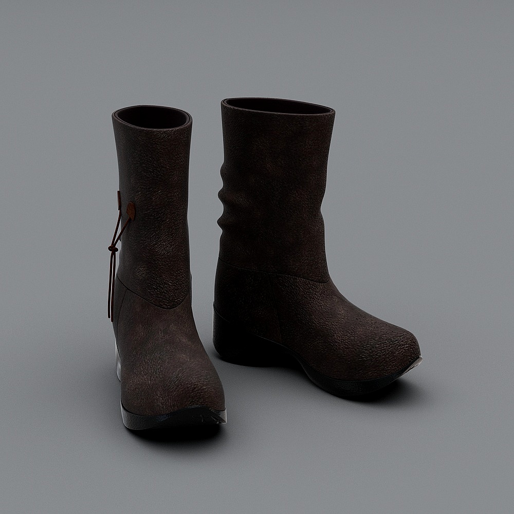 Vintage Boots 3D model