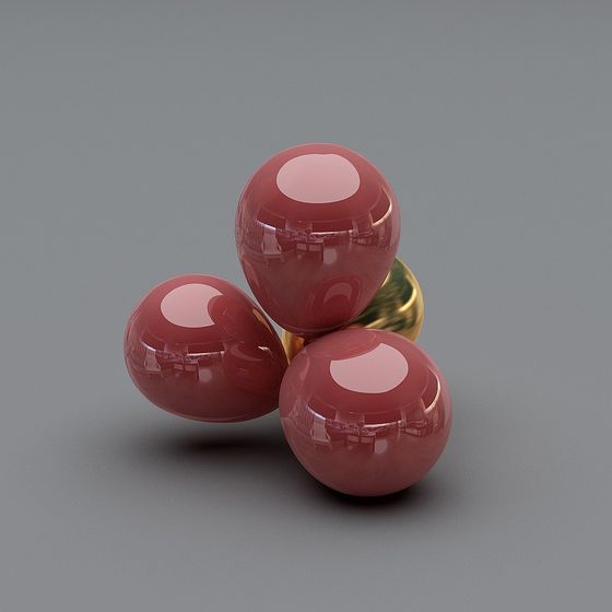 Sphere Harmony Glossy Spheres 3D model