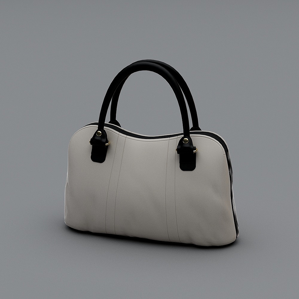 Elegant Handbag 3D Model for Creative Projects