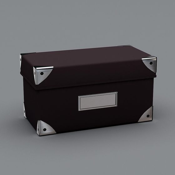 Minimalist Storage Box 3D model