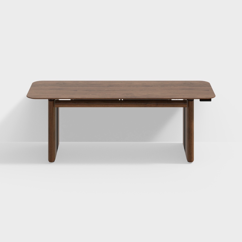 Van House Furniture - Moonlight Standing Table - 2100 Standard - Black Walnut