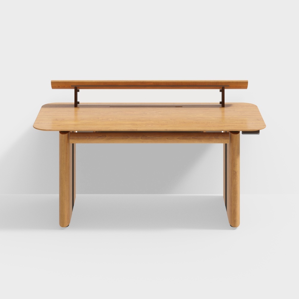 Van House Furniture - Moonlight Standing Table - 1700PLUS Table Lamp Model - Cherry Wood