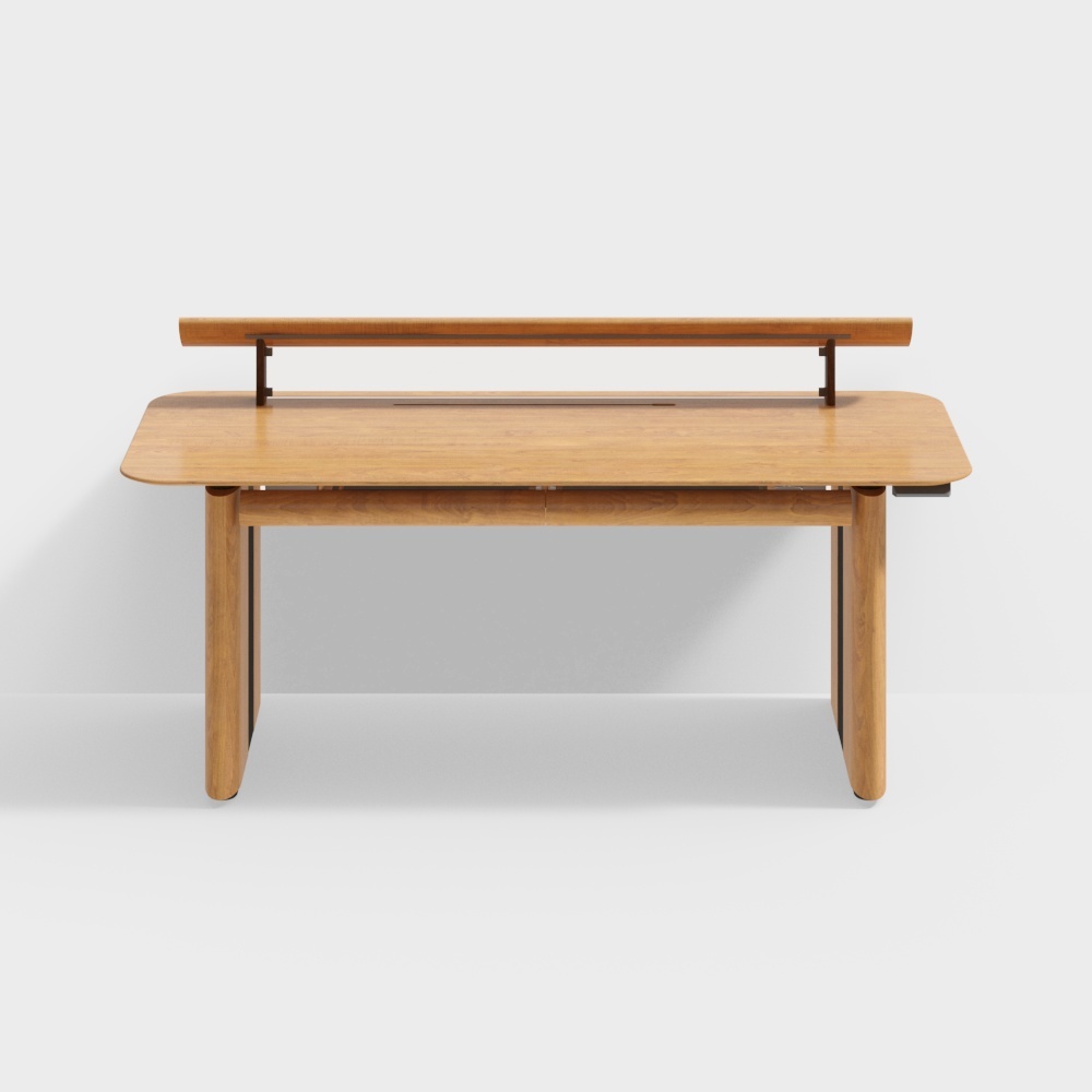 Van House Furniture - Moonlight Standing Table - 1900PLUS Table Lamp Model - Cherry Wood