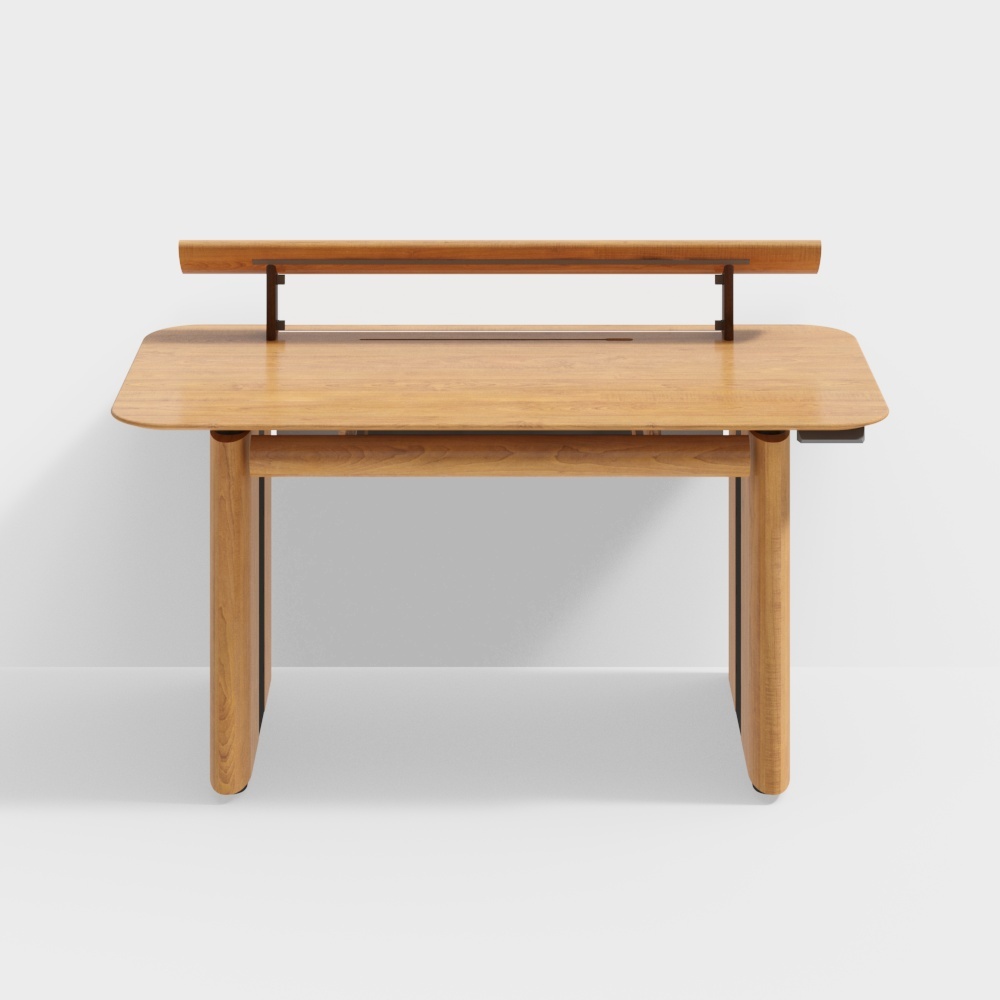 Van House Furniture - Moonlight Standing Table - 1500PLUS Table Lamp Model - Cherry Wood