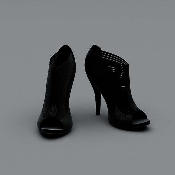 Urban Shadow High Heels 3D model