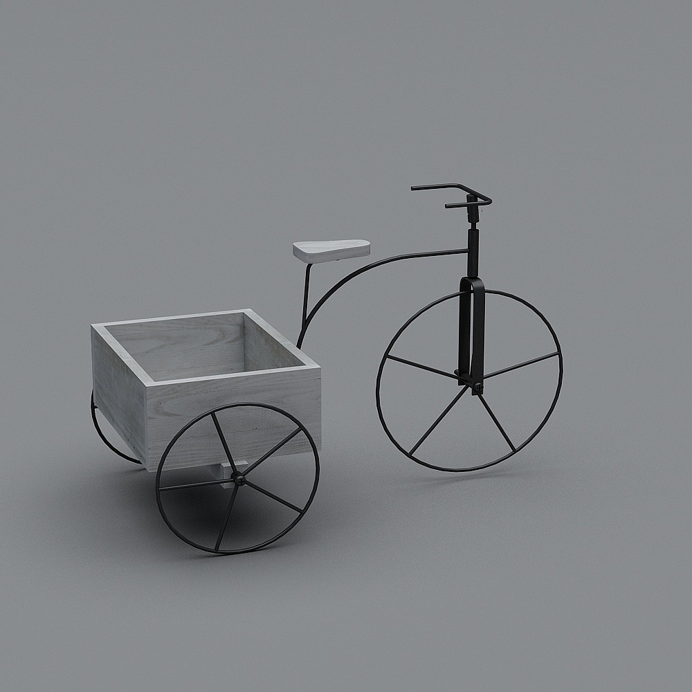 Ornamenti in Ferro per Fiori da Bicicletta Europea