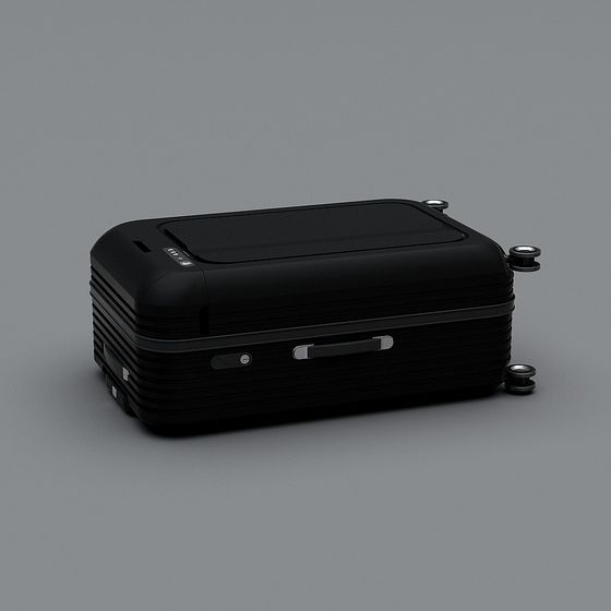Stylish Luggage 3D Model Designed for Modern Use