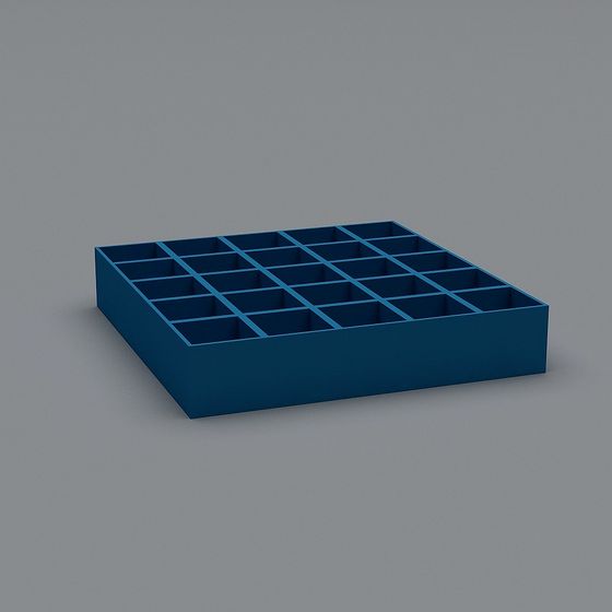 Modular Storage Box 3D model