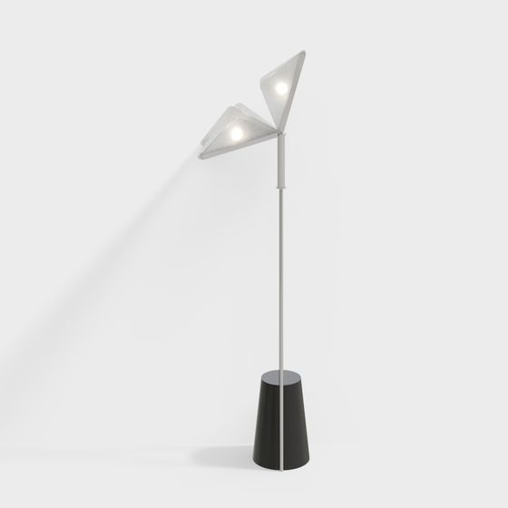 Origami Lamp 3D model