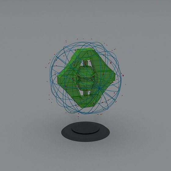 Intergalactic Sphere 3D Model