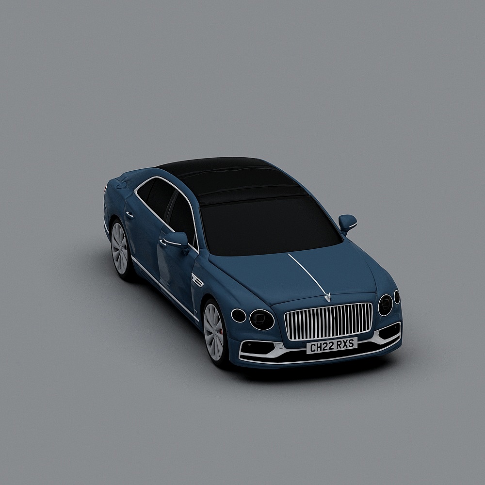 2020+Bentley+Flying+Spur+(Without+Interior) car