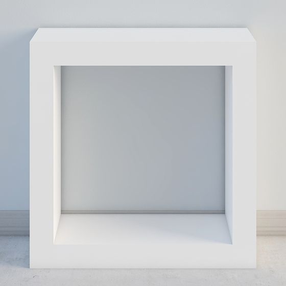 Elegant Blank Frame 3D model for Creative Spaces