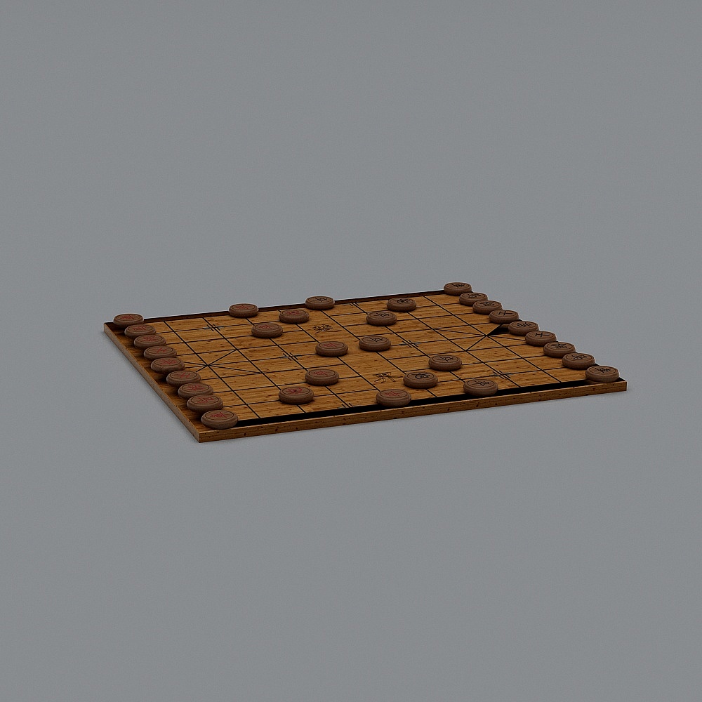 Chessboard 3D model