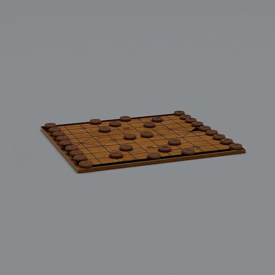 Chessboard 3D model