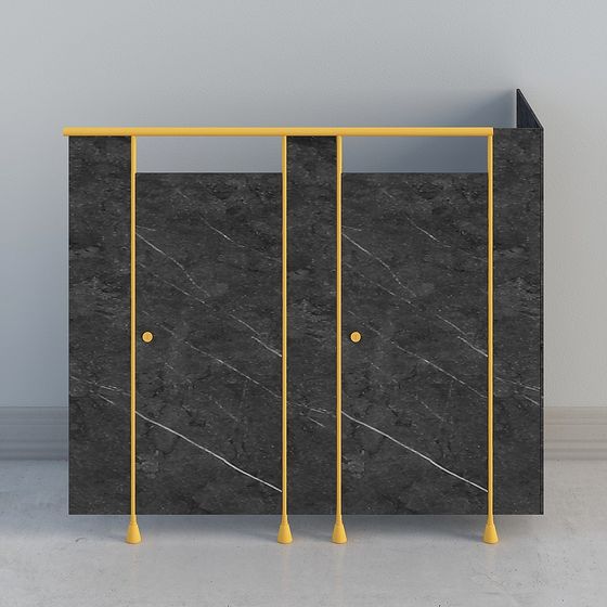 Unique Low-Poly Screen 3D model for Modern Spaces