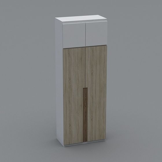Modern City Window Cabinet 3D model