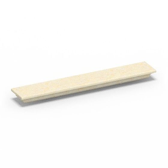 Stylish Window Sill Line 3D Model in Gray