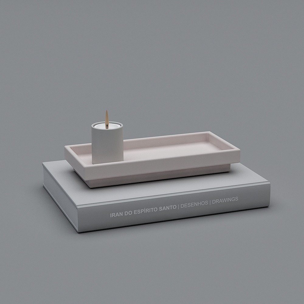 Minimalist Tray Set 3D model