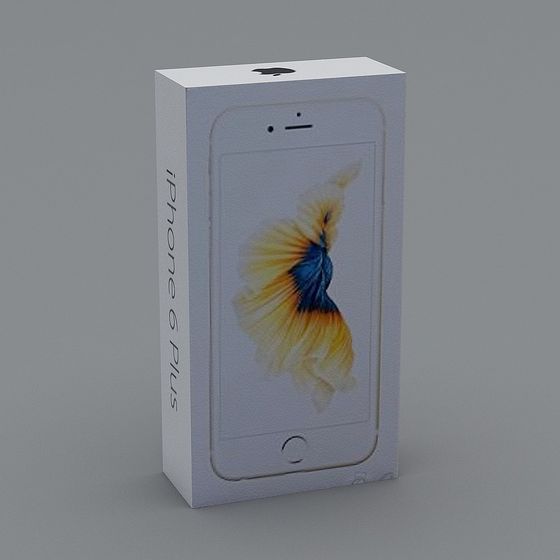 iPhone 6 Plus Packaging Box 3D model