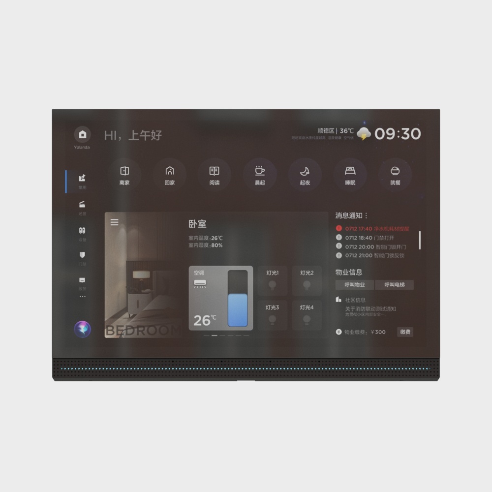 Panel inteligente Midea MSP-A101D-01