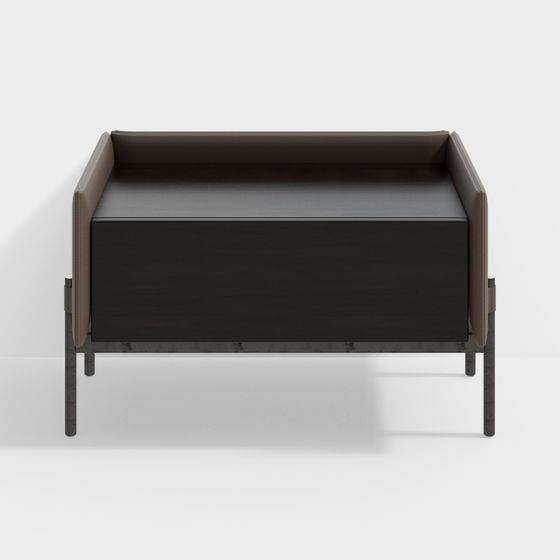 Modern Storage Bench 3D model