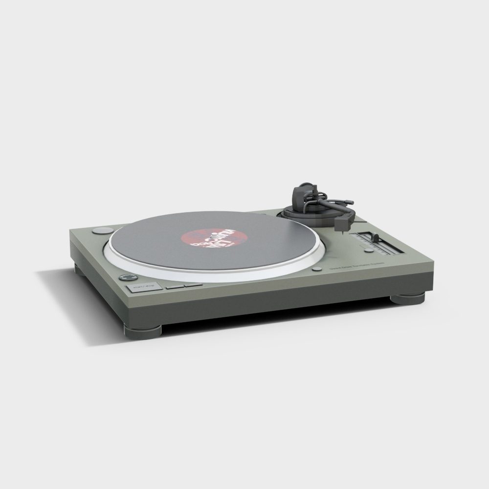 Platine 01-disque vinyle dynamique